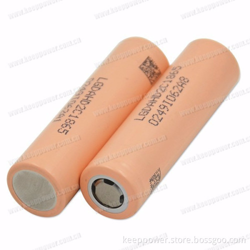 LG 18650 HD2C 20 amp lithium-ion rechargeable battery 2100mah